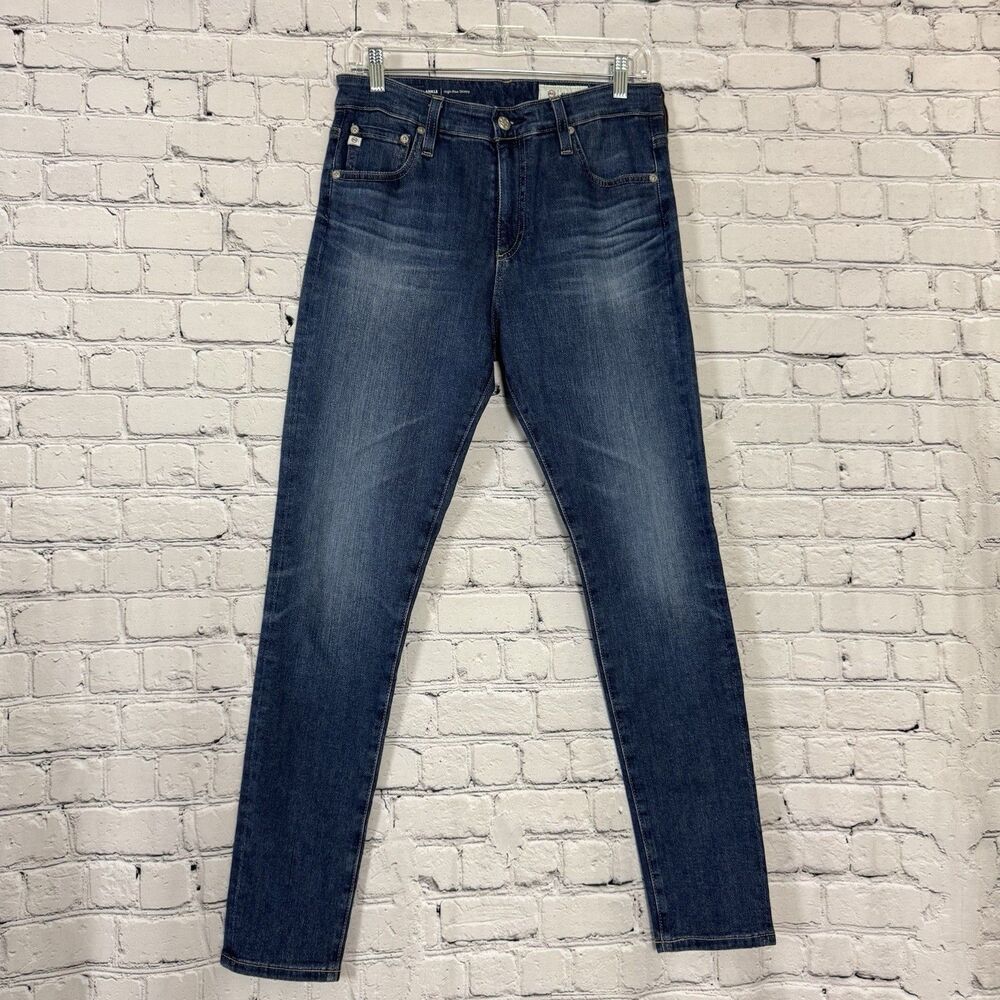 AG Adriano Goldschmied Women's High Rise Jeans - Indigo